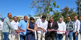 Ministro de Turismo, David Collado, dejó inaugurada Parque Municipal Manzanillo