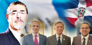 Misión Diplomática Dominicana en un rol preponderante por la democracia en toma de mando presidencial de Guatemala