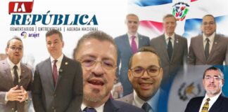 Grupo de medio La República realiza cobertura toma de mando presidencial Guatemala