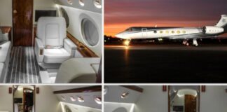 Así es avión que viajó el Presidente Luis Abinader con su familia a Italia