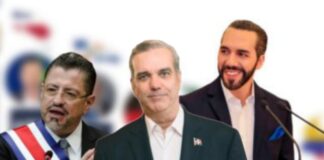 Presidentes El Salvador, Dominicana y Costa Rica mejores valorados segun CID GALLUP