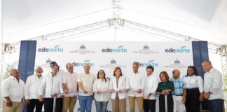Raquel Peña inaugura infraestructuras educativas, policiales y eléctricas en Hermanas Mirabal y Santiago