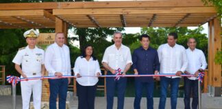 Presidente Abinader y ministro de Turismo entregan proyecto mejoramiento de la Laguna Gri-Gri y su entorno en Río San Juan