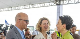 Directora de AERODOM Mónika Infante resalta liderazgo de Igor Rodríguez en el sector aviación