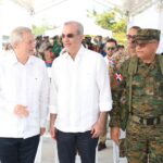 *Ministro de Defensa presenta avances de la Verja Perimetral Inteligente al presidente Abinader y al presidente electo de Chile, José Antonio Kast*