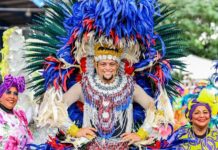 Carnaval de Santiago inicia con un derroche de colorido y lleno de innovaciones