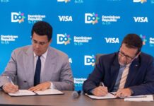 DAVID COLLADO FIRMA ACUERDO CON VISA INTERNACIONAL PARA FORTALCER LA PROMOCIÓN TURISTICA DE RD.