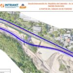 Ministerio de Obras Públicas informa cierre parcial en intersección de las avenidas República de Colombia y Jacobo Majluta