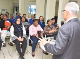 *DGJP imparte charla en Bienes Nacionales sobre el Sistema de Reparto Estatal*