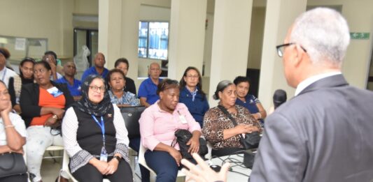 *DGJP imparte charla en Bienes Nacionales sobre el Sistema de Reparto Estatal*