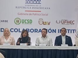Gabinete de Política Social firma acuerdo con universidades en UNICARIBE