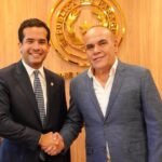 Omar Fernández fortalece vínculos entre RD y Paraguay en encuentro con presidente del Senado