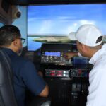 IDAC instala Simulador de Vuelo en Primera Feria Regional del Libro y la Cultura Cibao 2026