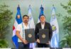 APORDOM y Comisión Portuaria de Guatemala firman acuerdo para fortalecer la cooperación portuaria.
