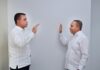Doctor Julio Landrón juramenta a Alfonzo Herasme como director del Servicio Regional de Salud Enriquillo