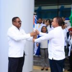 *SNS recibe antorcha de Juegos Centroamericanos y del Caribe Santo Domingo 2026 y garantiza asistencia médica gratuita para atletas y visitantes*