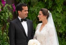 Omar Fernández y Alexia Rubio formalizan ante la Iglesia su matrimonio