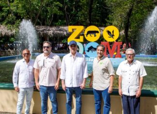 Presidente Abinader visita el Zoológico Nacional