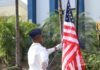 Alcaldía de Santo Domingo Oeste realiza acto de izamiento de la Bandera de Estados Unidos en el día de su independencia