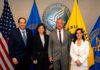 Vicepresidenta Peña y ministro Atallah fortalecen cooperación sanitaria con EE.UU. durante reunión con el secretario Robert F. Kennedy Jr