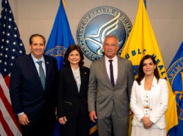 Vicepresidenta Peña y ministro Atallah fortalecen cooperación sanitaria con EE.UU. durante reunión con el secretario Robert F. Kennedy Jr