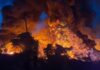 Incendio de gran magnitud moviliza amplio operativo de respuesta en Villa Linda