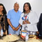 Vanesa Gibson Presidenta del condado Bronx, recibe reconocimiento y la llave del municipio de Santo Domingo Oeste