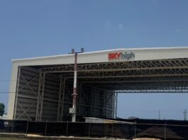 Sky High Dominicana construye uno de los hangares más grandes del Caribe como parte de su expansión regional