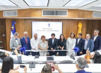 PUCMM inaugura aula estrado en honor al jurista Flavio Darío Espinal Hued