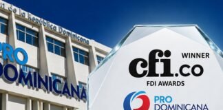ProDominicana recibe premio internacional por su contribución al crecimiento económico sostenible del Caribe