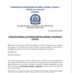FAPMAE Regional 11 rechaza interrupciones de la docencia y llama a la ADP a respetar el calendario escolar