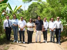 David Collado deja iniciada nuevas obras en Arroyo Barril, Samaná.