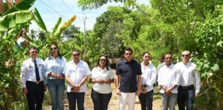 David Collado deja iniciada nuevas obras en Arroyo Barril, Samaná.