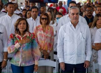 Geanilda Vásquez acompaña a Abinader en jornada de obras y acercamiento a las comunidades