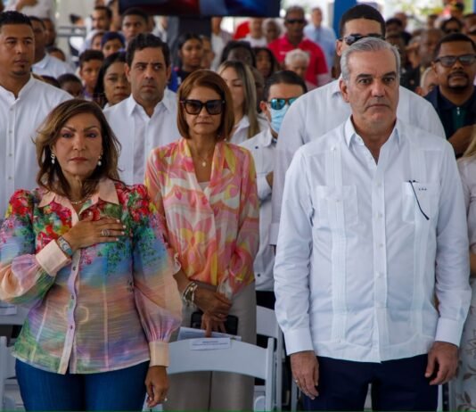 Geanilda Vásquez acompaña a Abinader en jornada de obras y acercamiento a las comunidades